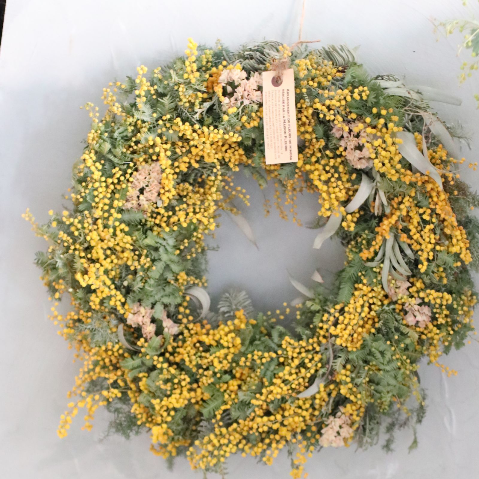 R&Bページ ☘ミモザフレッシュスワッグ・リース☘ ②・③ R&Bページ