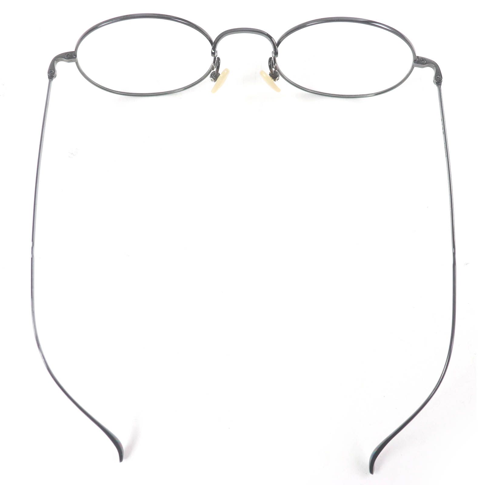極美品□金子眼鏡 カネコガンキョウ KV-54 VINTAGE オーバル メガネ  
