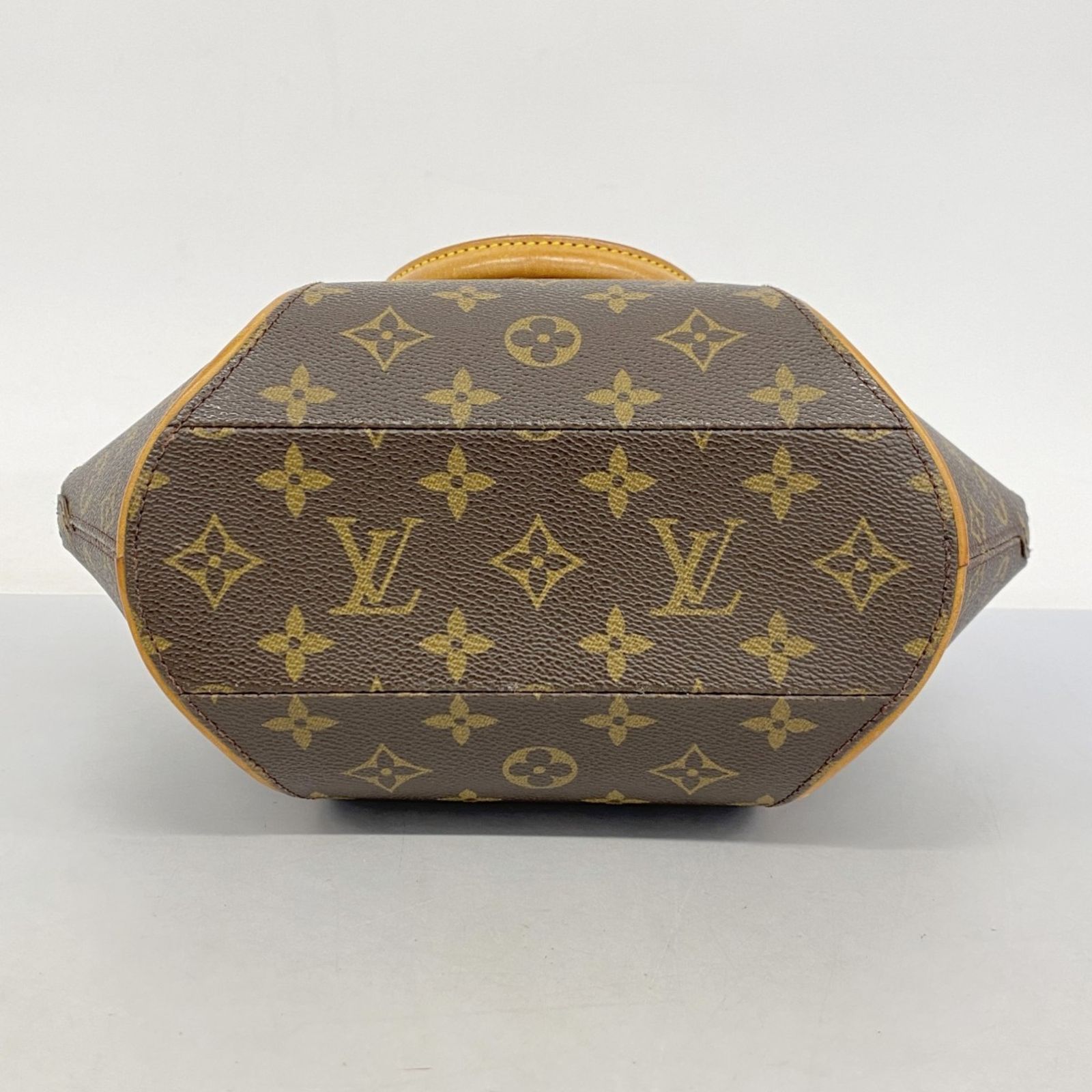 ルイヴィトン エリプスMM モノグラム ハンドバッグ ブラウン 保存袋付き LOUIS VUITTON ルイヴィトン エリプスMM モノグラム