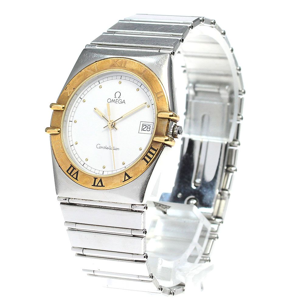 オメガ OMEGA コンステレーション YGベゼル クォーツ メンズ_819215