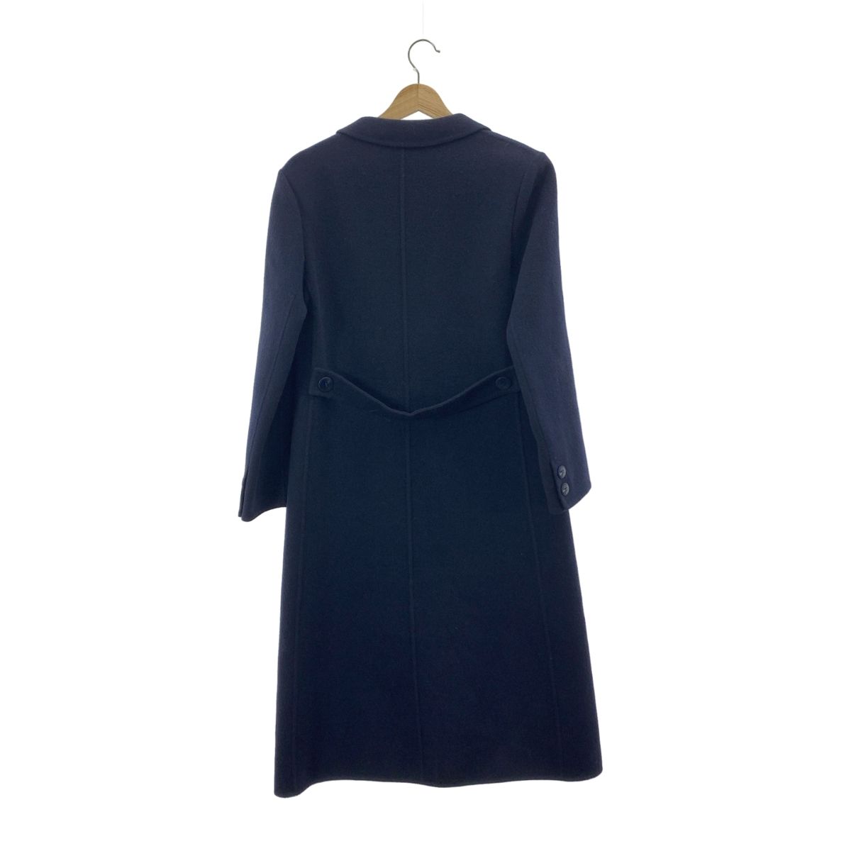 HERNO / ヘルノ | ウール ダブル チェスターコート | 44 | ネイビー