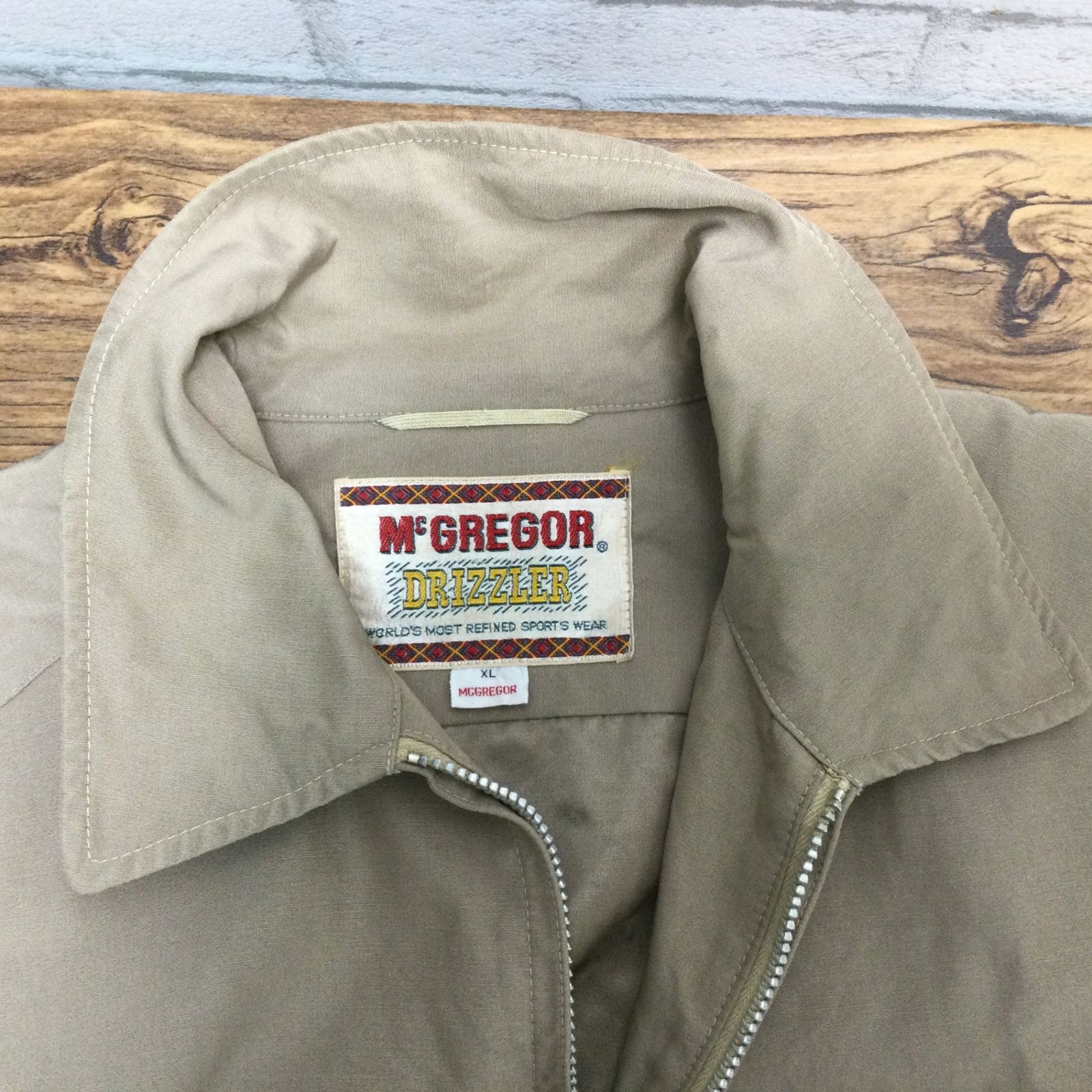 McGREGOR ドリズラージャケット スイングトップ vintage 80s 8076 【80s〜90s】McGREGOR マクレガー ドリズラージャケット