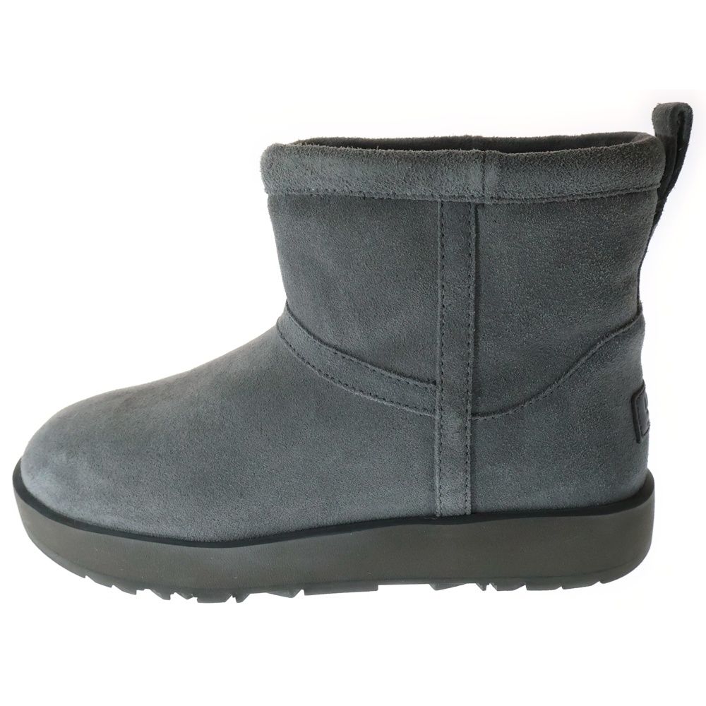 UGG アグ CLASSIC MINI WATERPROOF クラシック ミニ ウォータープルーフ ハイカット ブーツ レディース グレー US7.5|24.5cm 1019643 W