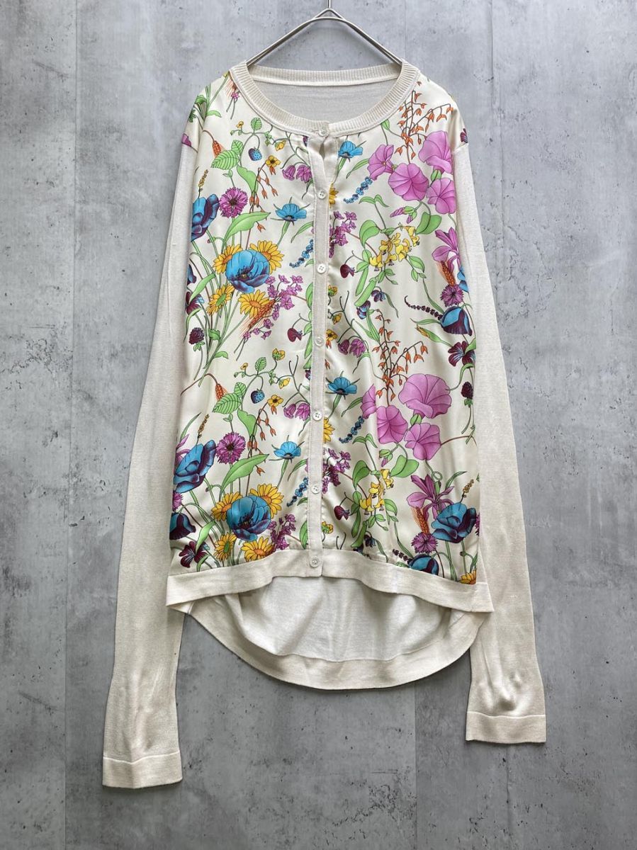 DAMA collection ダーマコレクション シルク100% 花柄