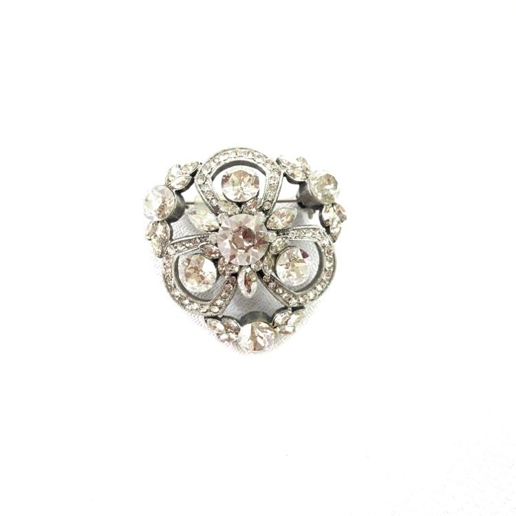 フォクシー　ラインストーン　ブローチ 43219 Brooch 