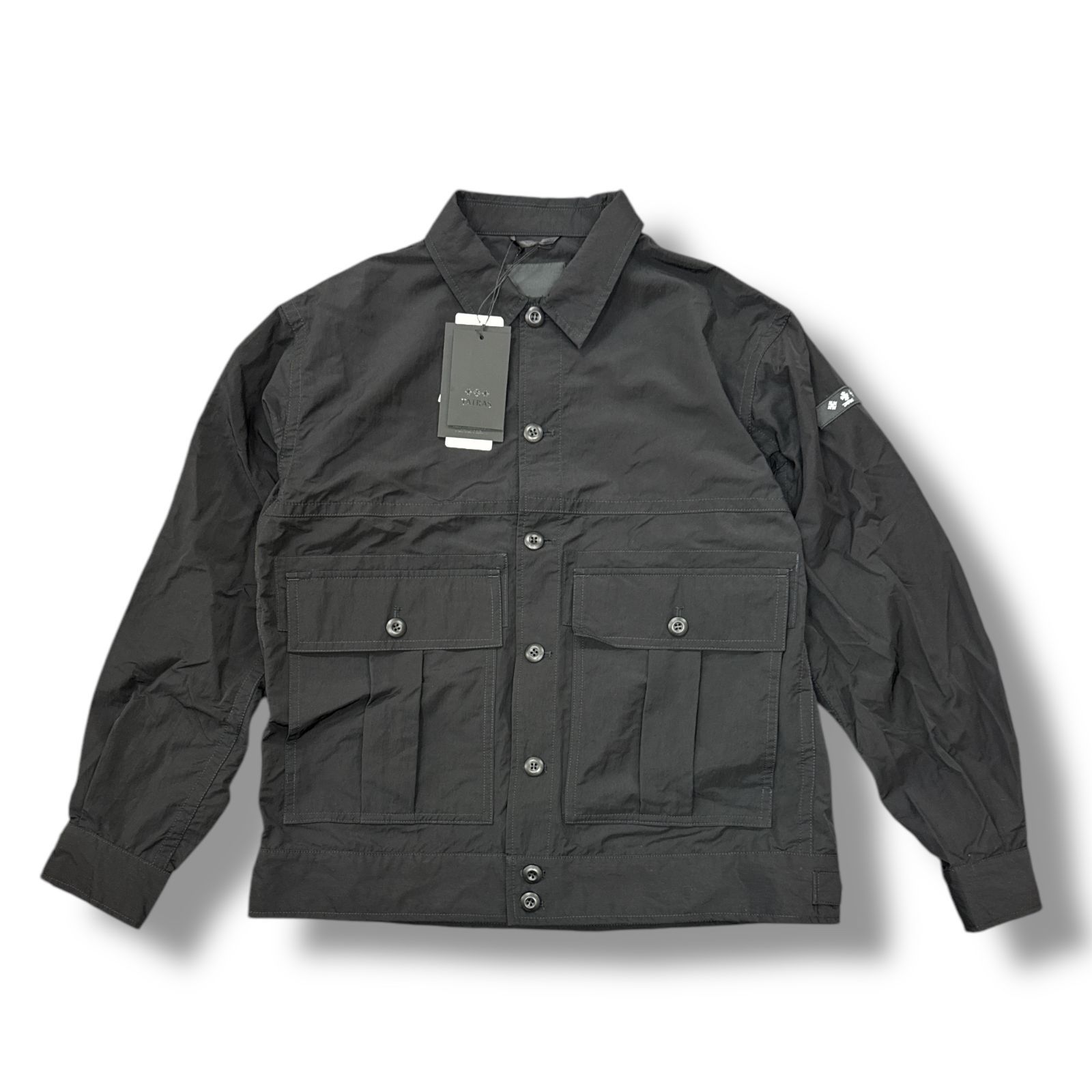 参考上代92400円 未使用品 TATRAS 25SS PODEGA ポデガ ナイロン シャツ 