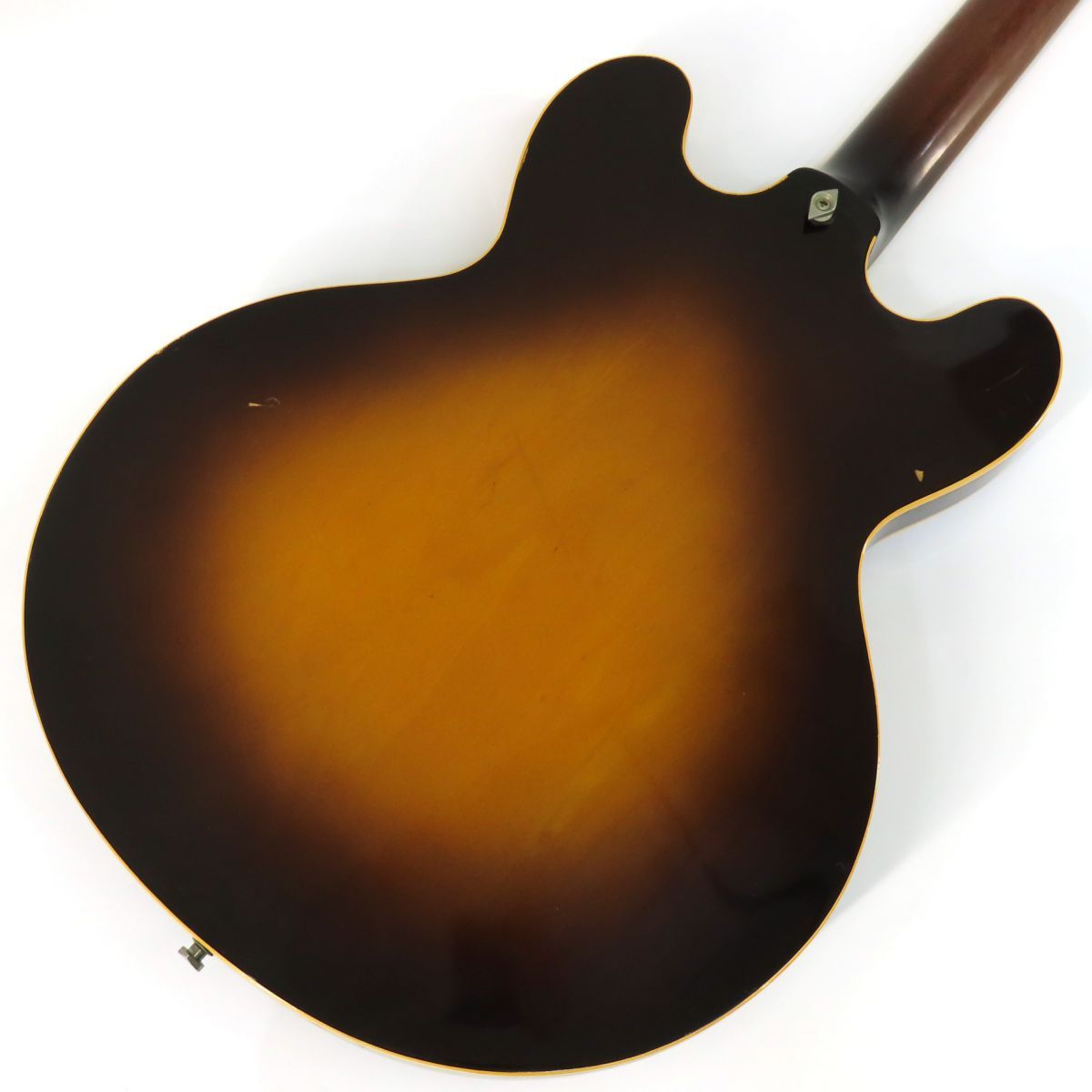 ES-335スタイル エレキギター サンバースト ギブソン ES-335 ヴィンテージ サンバースト ミニギター モデル