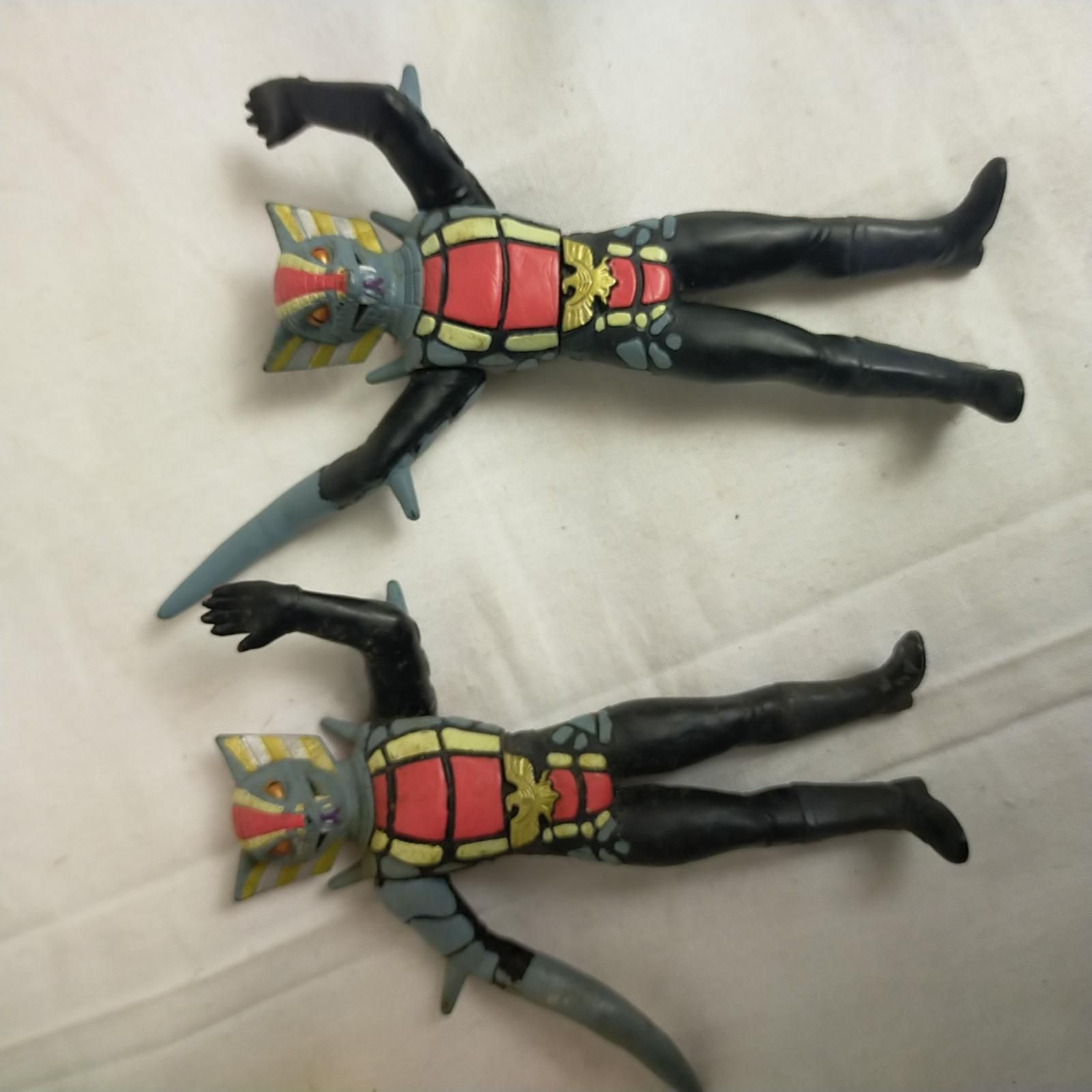 希少☆ソフビ人形 フィギュア ウルトラマン 仮面ライダーV3 怪人 怪獣 悪者 悪役 現状品 バラ売り返品交換不可【中古】