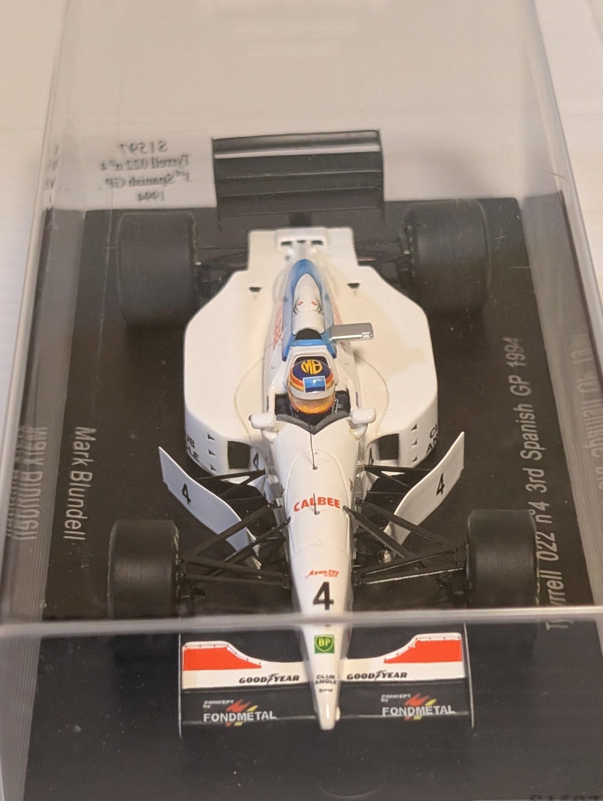 最後の表彰台 1|43 スパーク ティレル022 マーク ブランデル IMPECCABLEHEALTHCARESERVICES_COM