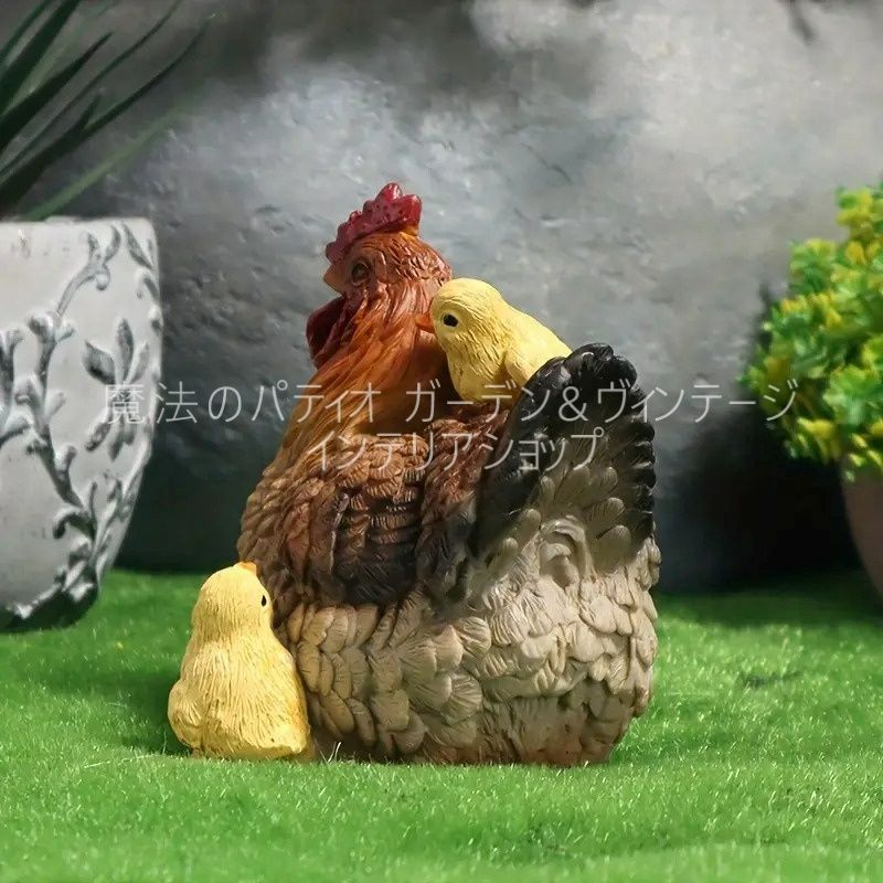 Anne Valérie Dupond ファブリックオブジェ ニワトリ Amazon