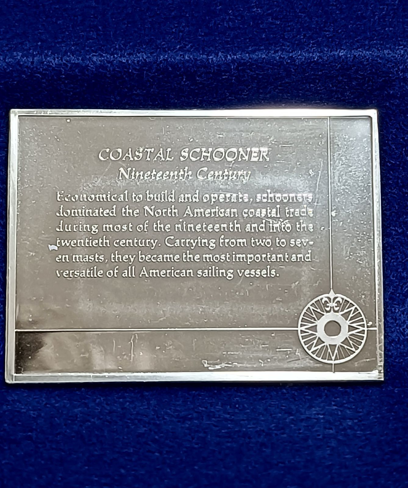 値下げ不可】フランクリン・ミント社シリーズ 世界の船 メダル