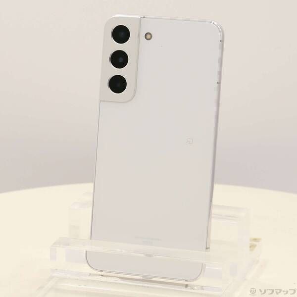 【美品】Galaxy S22 SCG13 ホワイト 256GB SIMフリー 中古品〕 Galaxy S22 256GB ファントムホワイト SCG13 au SIM