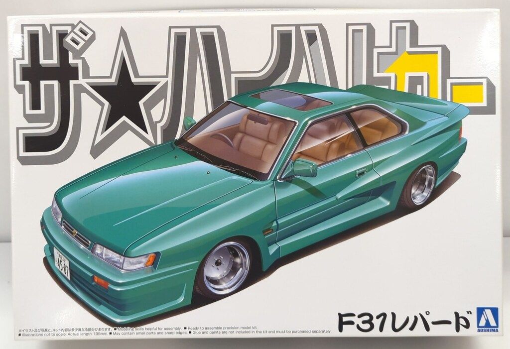 アオシマ 1/24 ザ・ハイソカー ニッサン F31 レパード 03 - メルカリ