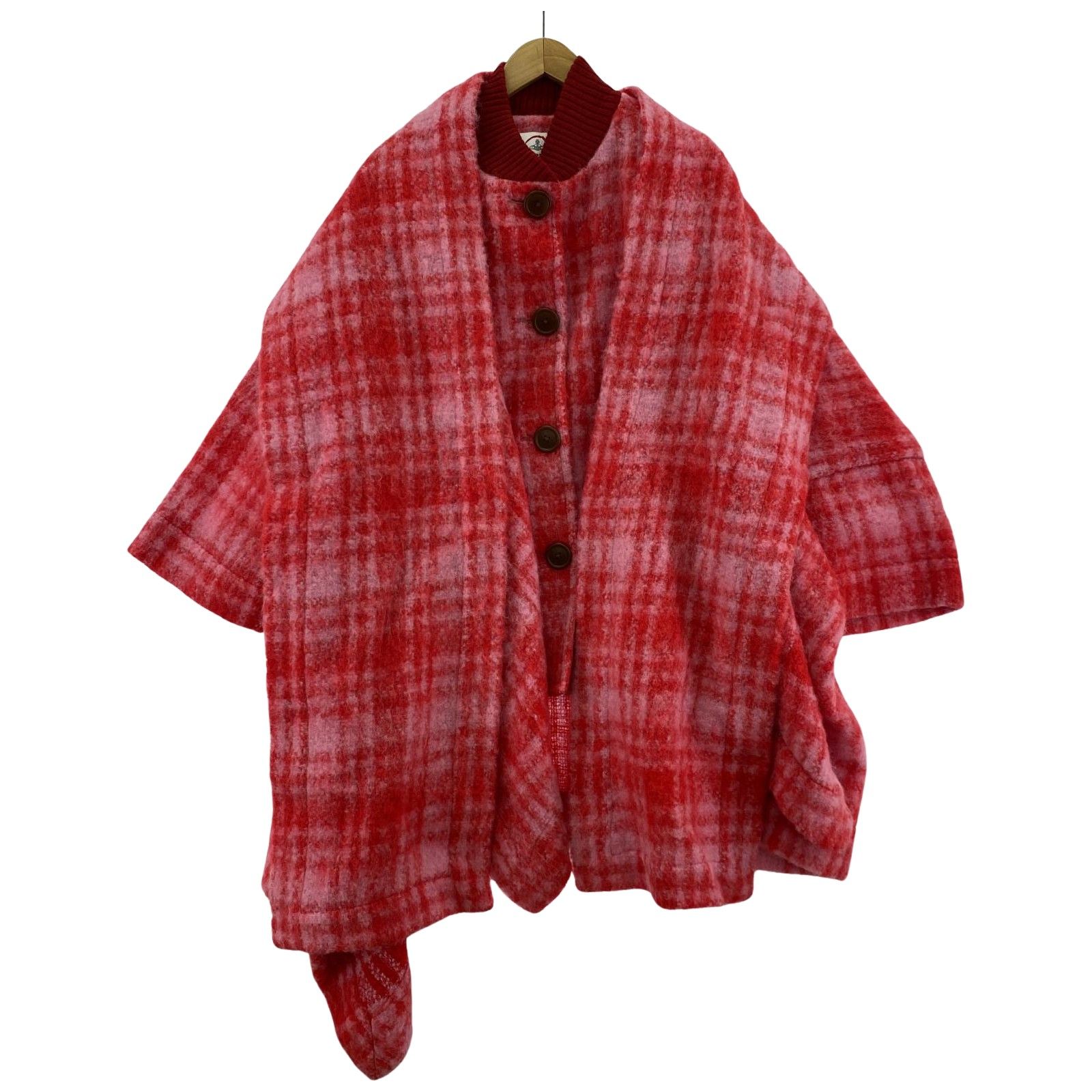 Vivienne Westwood RED LABEL/マフラー付ウールコート/00/16-13