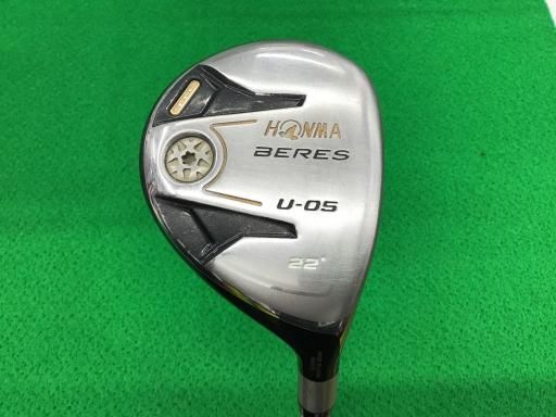 本間ゴルフ BERES U-05 22° ユーティリティ UT 3S ARMRQ∞ 48 フレックスR メンズ 男性用 右利き 右用 Cランク ゴルフクラブ