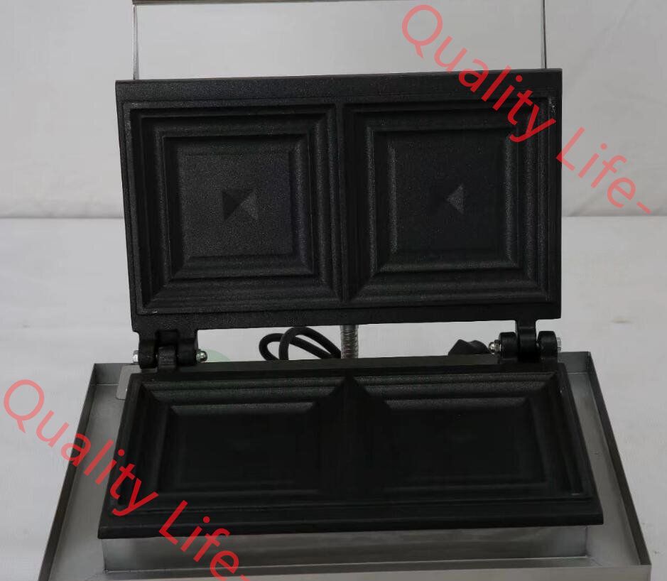 電気 ホットスナッカー ホットサンドメーカー 2個焼き 単相 100V |厨房|業務|飲食|店舗