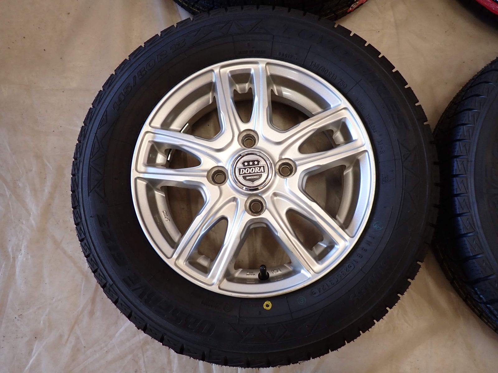 冬 製 4本SET 会社宛 145 80R13×4J 75Q トーヨー オブザーブ GIZ3 アルミ スペーシア ワゴンR ムーブ タント NO D6085 FFCRYSTALESIA_COM