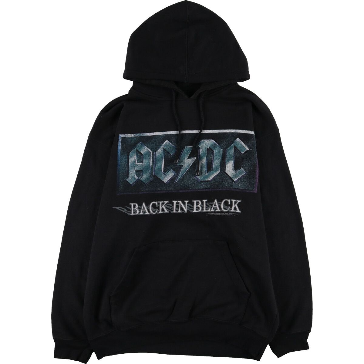 古着 00年代 ARTIMONDE AC/DC エーシーディーシー BACK IN BLACK 古着 00年代 ARTIMONDE AC/DC エーシーディーシー BACK IN BLACK