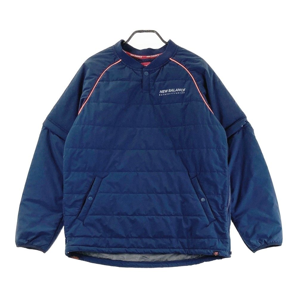 サイズ 7 NEW BALANCE GOLF ニューバランス 2way 中綿ジャケット ブルゾン ネイビー系 240101412560 ゴルフウェア メンズ ストスト