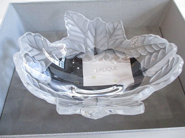LALIQUE ラリック ボウル コンピエーニュ Compiegne オーバル クリア