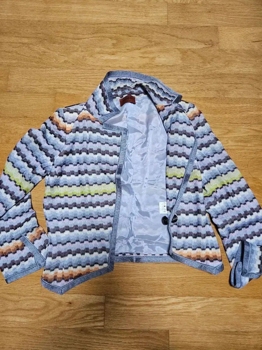 現行/極美品 MISSONI ミッソーニ ニット ジャケット ネイビー イタリア MISSONI(ミッソーニ) ニット ジャケット - メルカリ