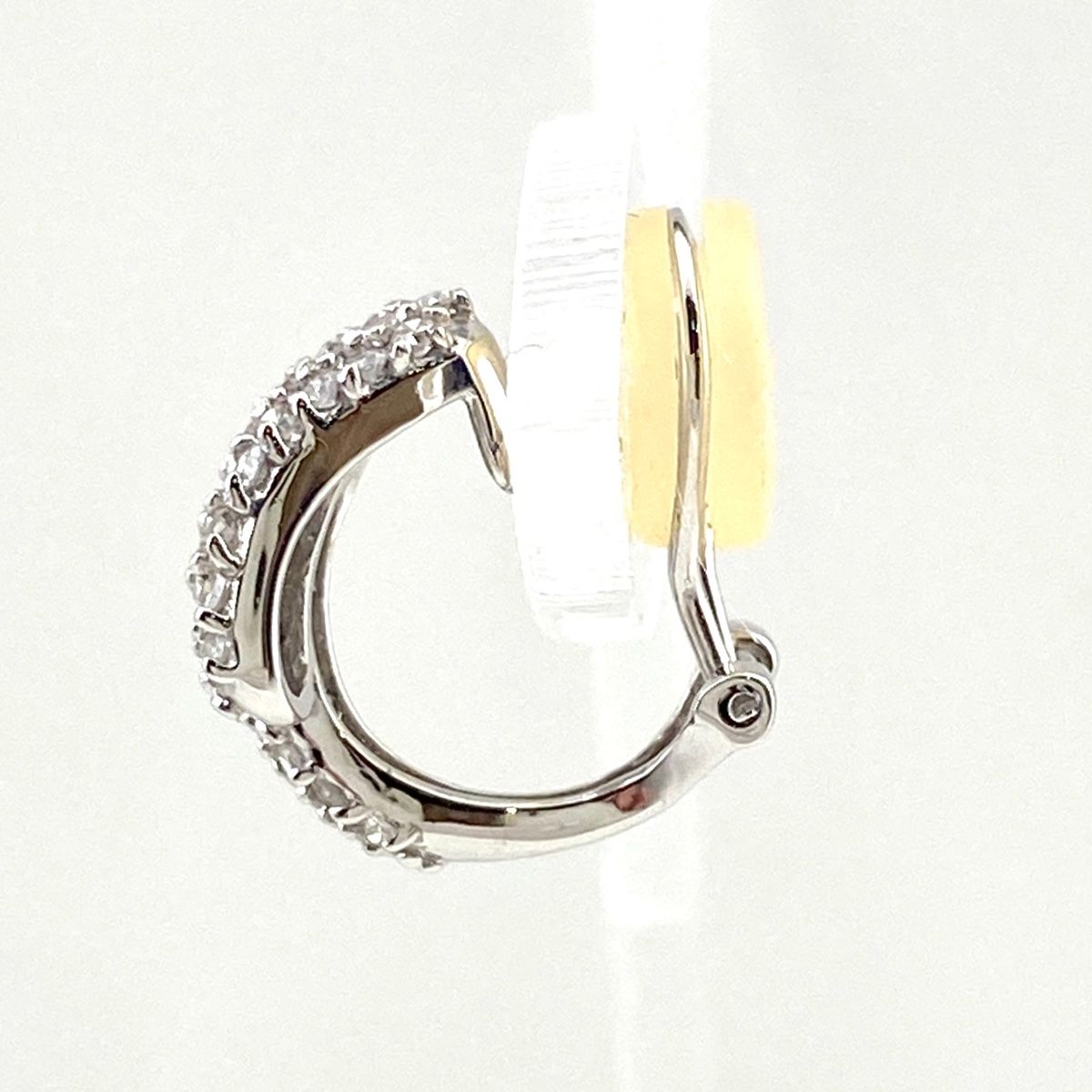 メレダイヤ デザインイヤリング WG ホワイトゴールド イヤリング K14  