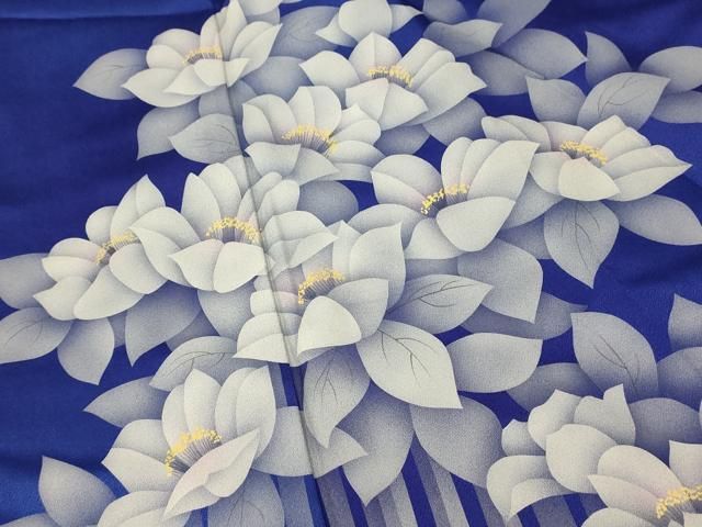 平和屋着物□訪問着 飾花文 暈し染め 正絹 逸品 AAAZ7859fw
