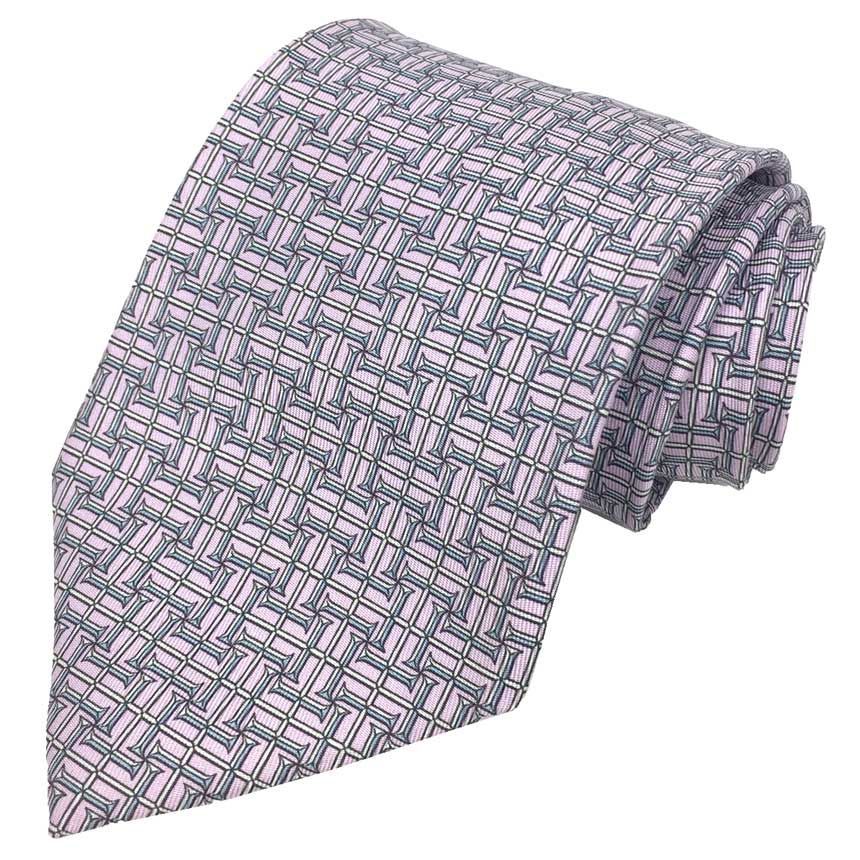 【美品】HERMES エルメス ネクタイ　H柄　ドット　シルク　パープル 楽天市場】【アパレル】HERMES エルメス ネクタイ Hロゴ シルク