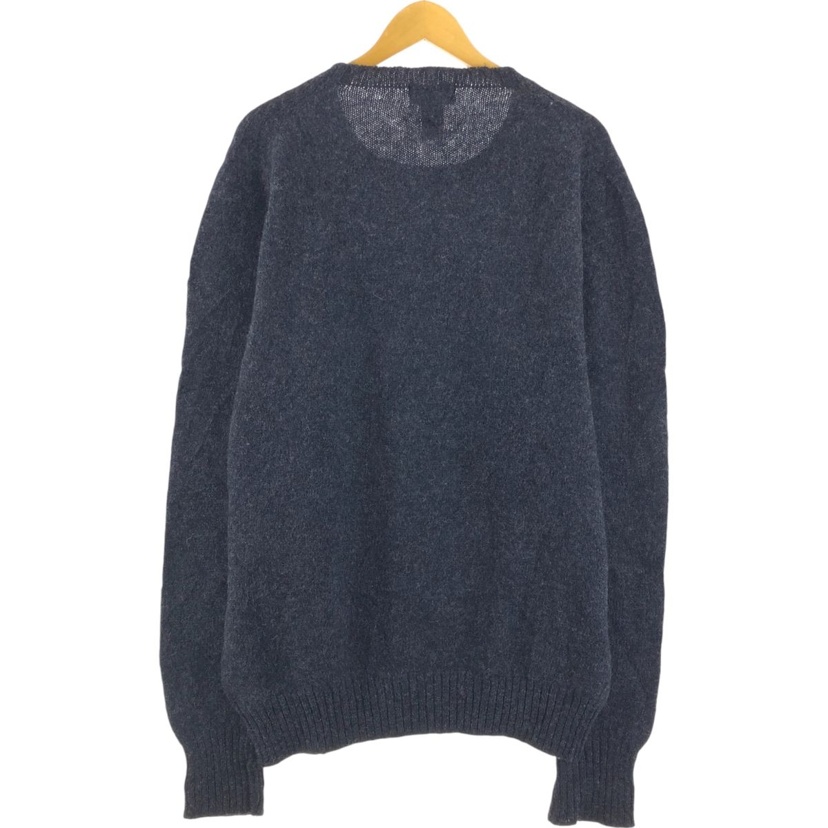 Lands' End 】ブラック コットン ドリフターセーター LANDS END