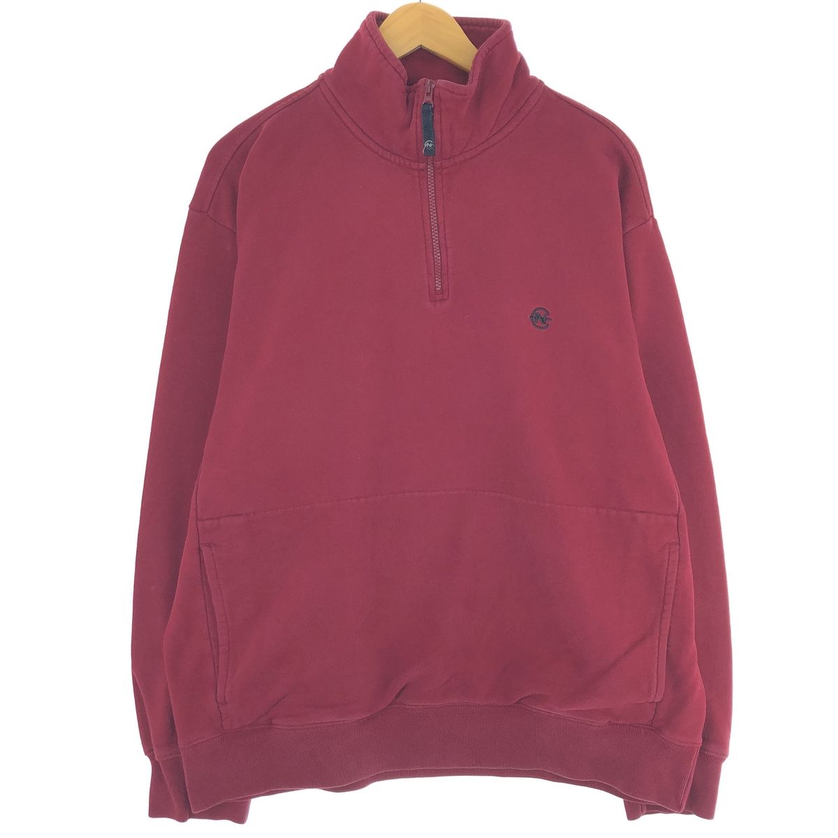 古着 ノーティカ NAUTICA COMPETITION ハーフジップスウェットシャツ トレーナー メンズXL/eaa436766