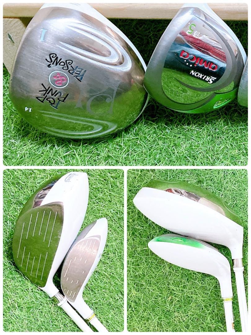 レディース用】アディダスのゴルフバッグ+Fitwayのゴルフクラブ Fitway