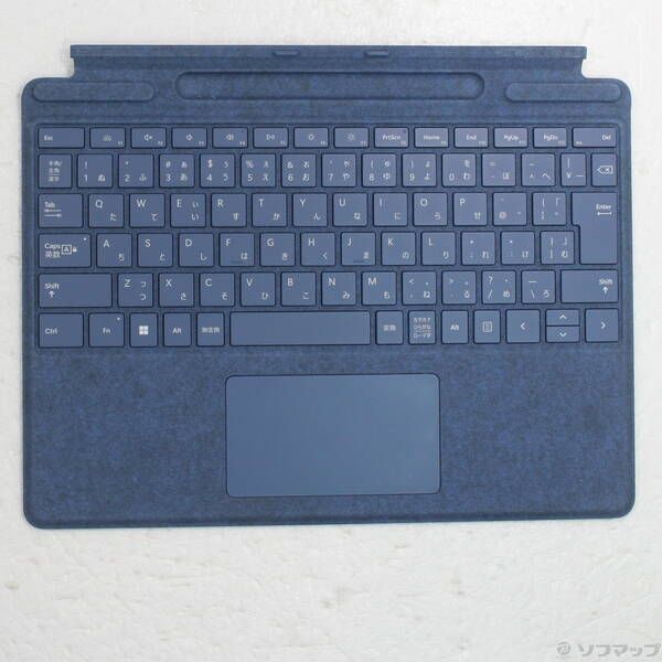 〔品〕 スリムペン2付き Surface Pro Signature キーボード サファイア 日本語 8X6-00115【377】