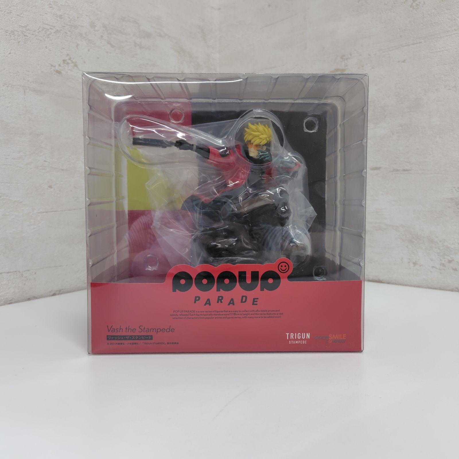 Stampede PARADE UP Vash the POP STAMPEDE TRIGUN D. Nicholas 