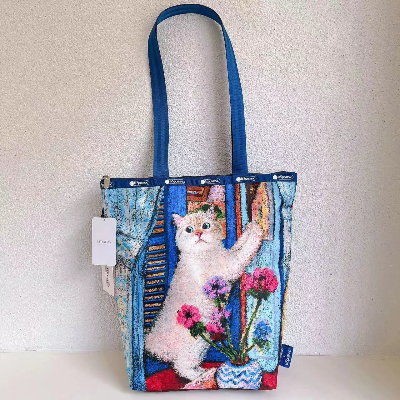 Lesportsac cat online print