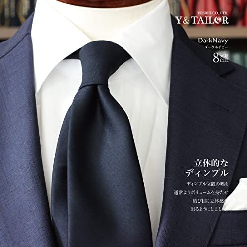 色: チェック／ネイビー】[Y&TAILOR] ネクタイ イタリアン ウール