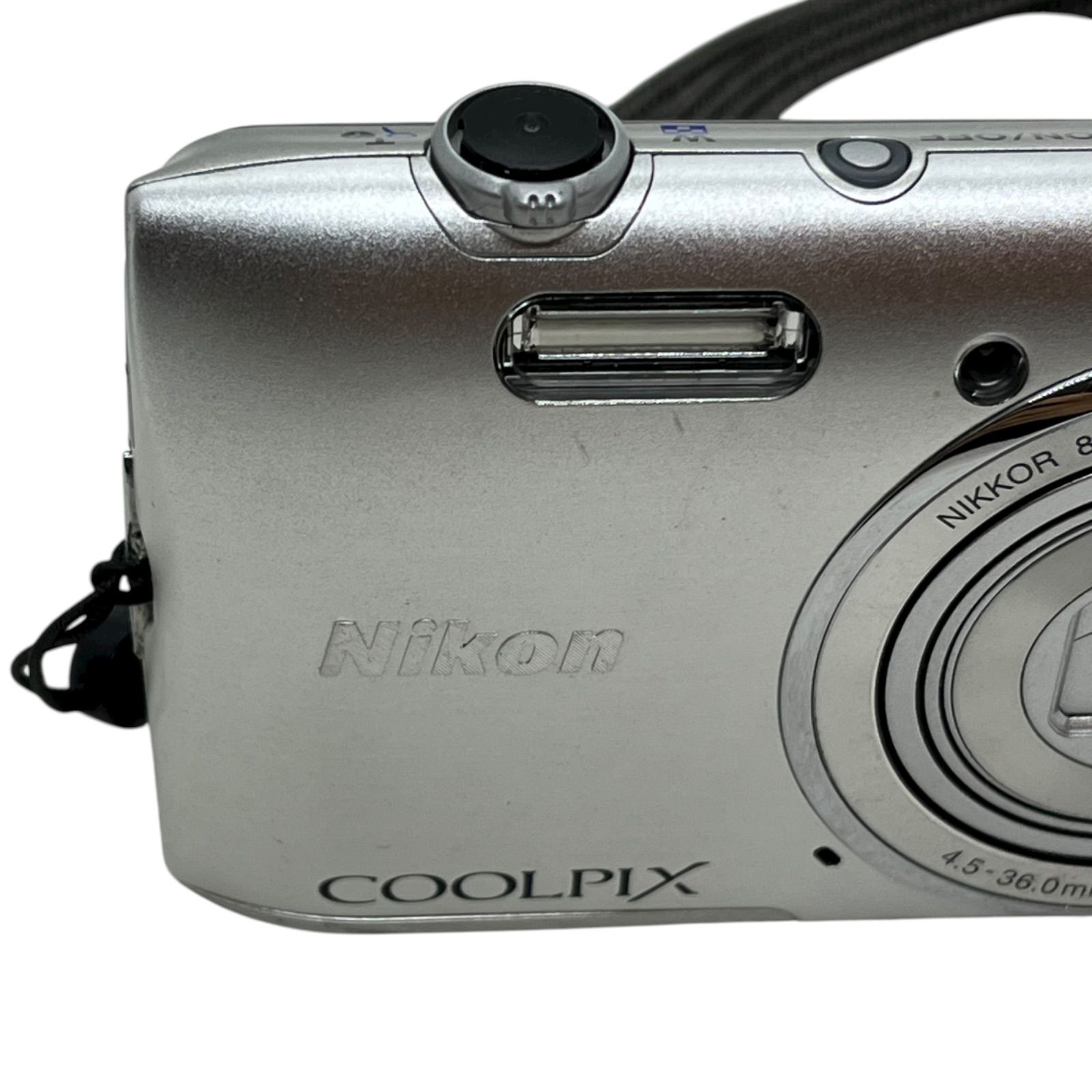 管34222】動作未確認☆NIKON ニコン COOLPIX S3600 2005万画素 8倍光学