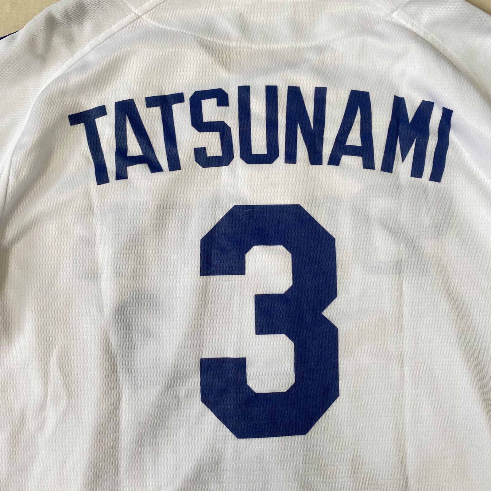 ドラゴンズ　ユニフォーム 立浪3 Lサイズ Dragons 中日ドラゴンズ ユニフォーム 立浪 立浪和義 3 NPB