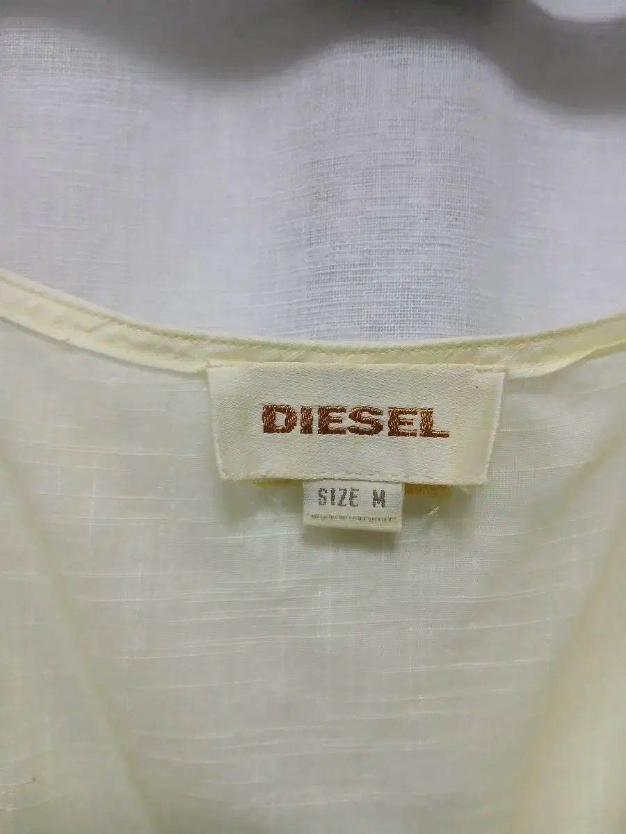 和宇津 新品 M DIESEL(ディーゼル) ビスコース ノースリーブ