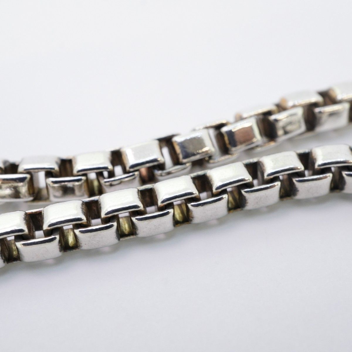 カルティエCartierタンクチェーンK18WGブレスレット/ベネチアンタイプ