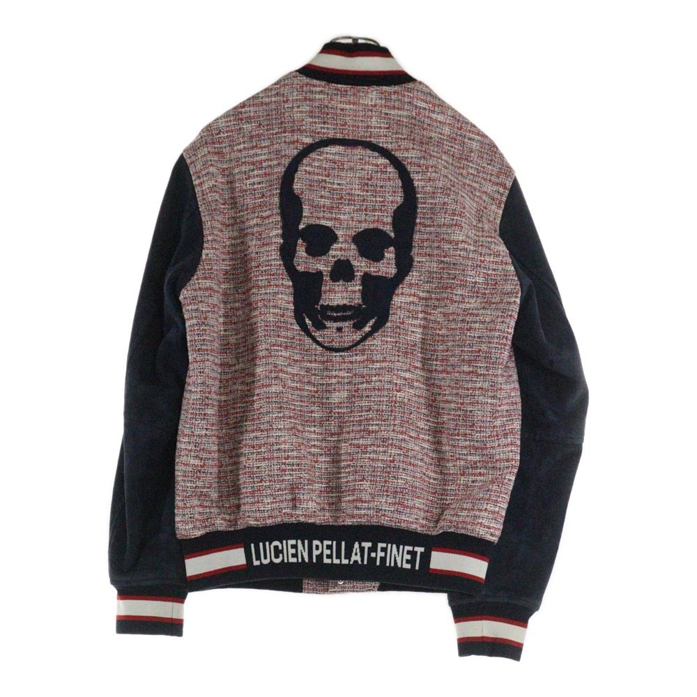lucien pellat finet スタジャンブラック Lucien Pellat-Finet セール クリアランス ルシアンペラフィネ スカル