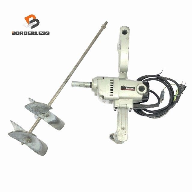品 makita マキタ 100V カクハン機 UT2400 2段羽根 電動工具 コンクリート 混ぜ 攪拌 ミキサー115715