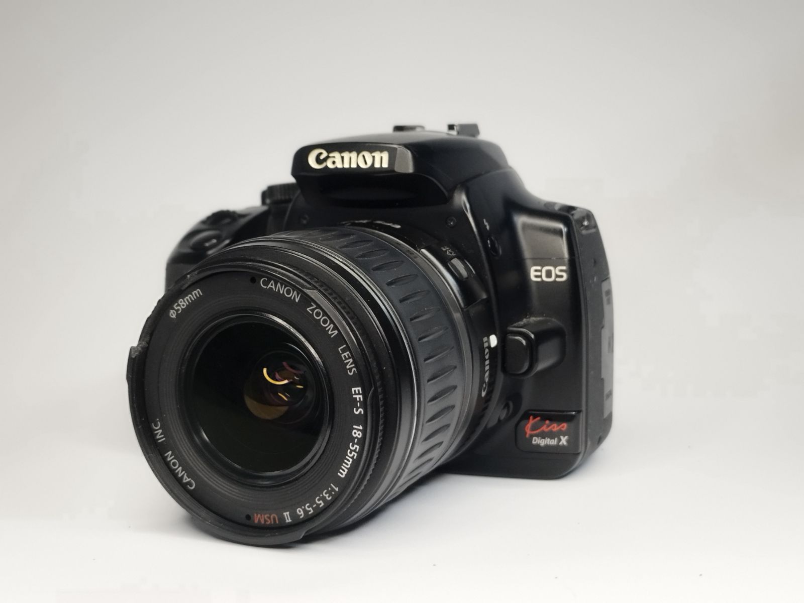 Canon EOS Kiss X デジタル一眼レフカメラ 18-55mm レンズ付 