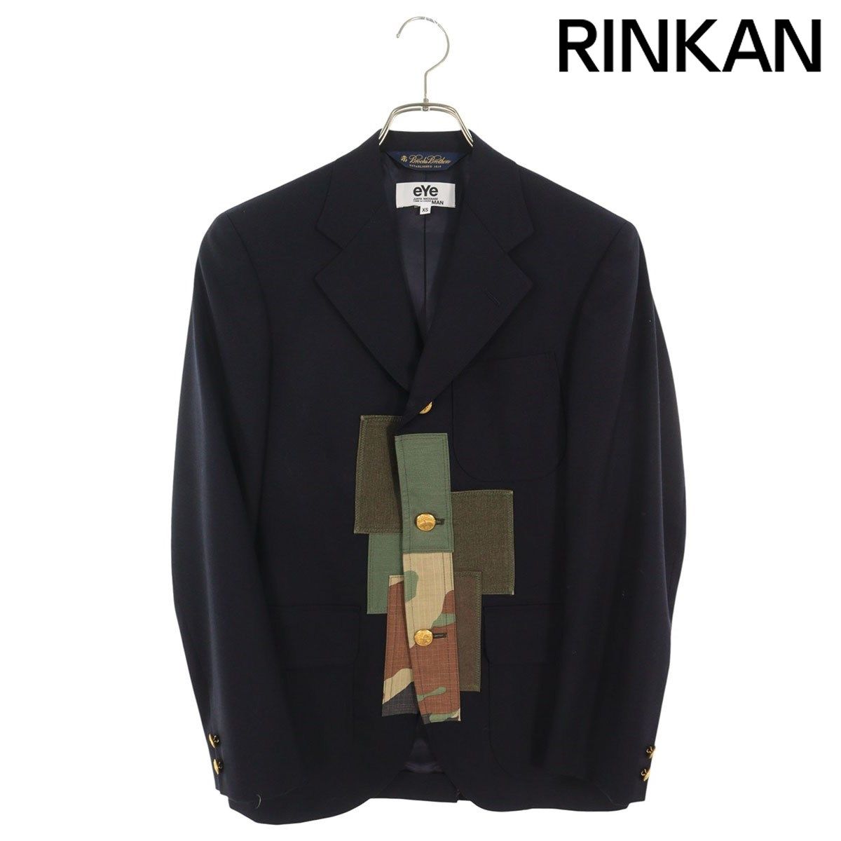 JUNYA WATANABE MAN テーラードジャケット COMME des GARCONS JUNYA WATANABE MAN 切り返しテーラード