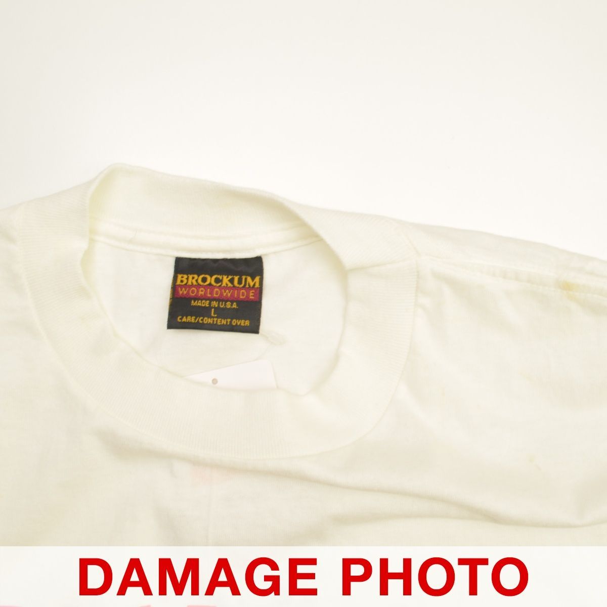 【VINTAGE】90s BROCKUMボディ THE ROLLING STONES VOODOO LOUNGE 94-95 WORLD TOUR半袖Tシャツ