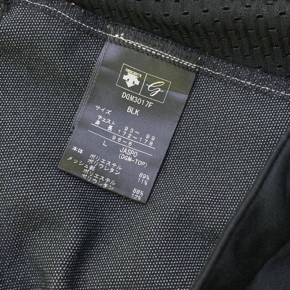 サイズ：L DESCENTE GOLF デサントゴルフ 切替 ジップジャケット