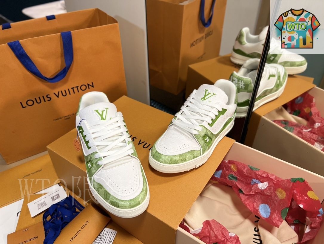 Louis Vuitton LV Trainer スニーカー カジュアルシューズ36