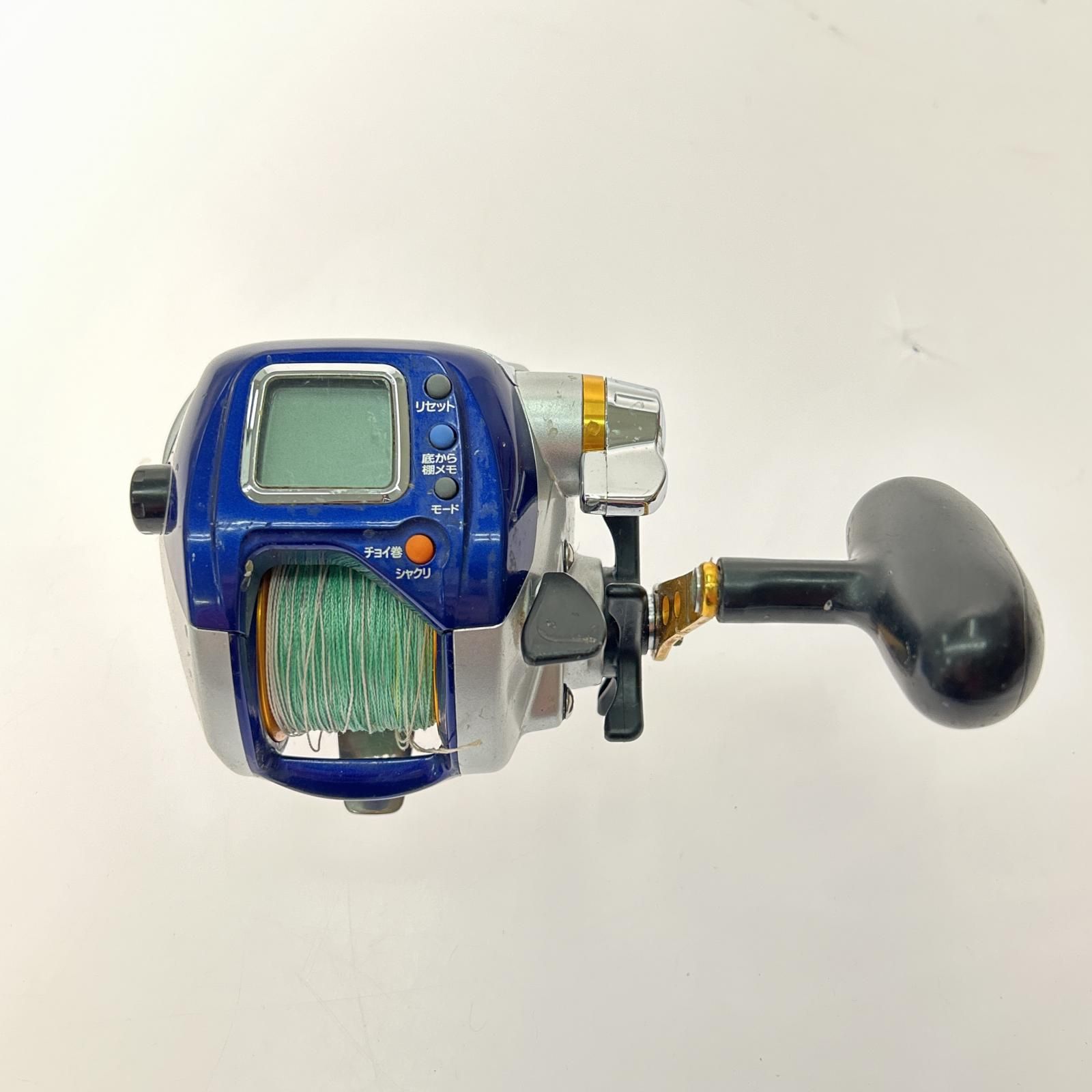 ▽▽DAIWA ダイワ 電動リール ハイパータナコン 400F 箱、ハーネス付き