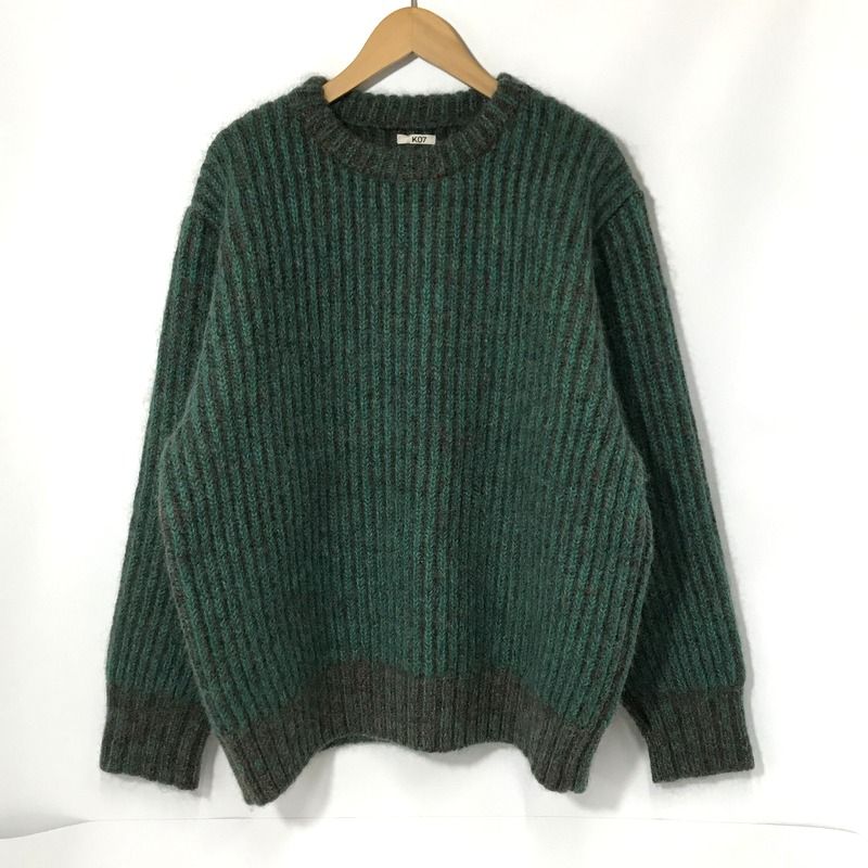 KHOKI ニット 22AW SIX YARNS-12 COLORS KNIT 22aw-k-02 セーター ウール 厚手 古着 サイズ2 Mサイズ  グリーン系 コッキ トップス A11624◇ - メルカリ