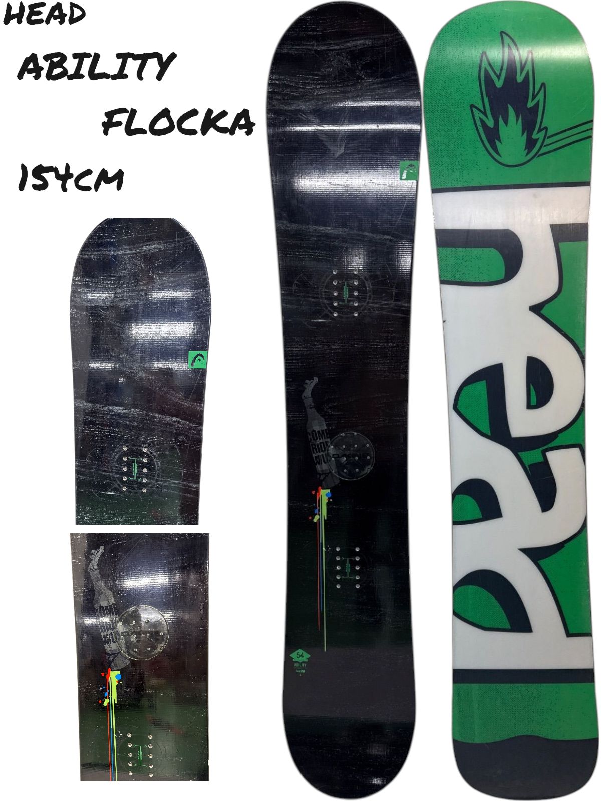 美品　HEAD PRISON 151 ダブルキャンバー nxバインディング head ヘッド PRISON スノーボード板 美品 HEAD PRISON 151 ダブル