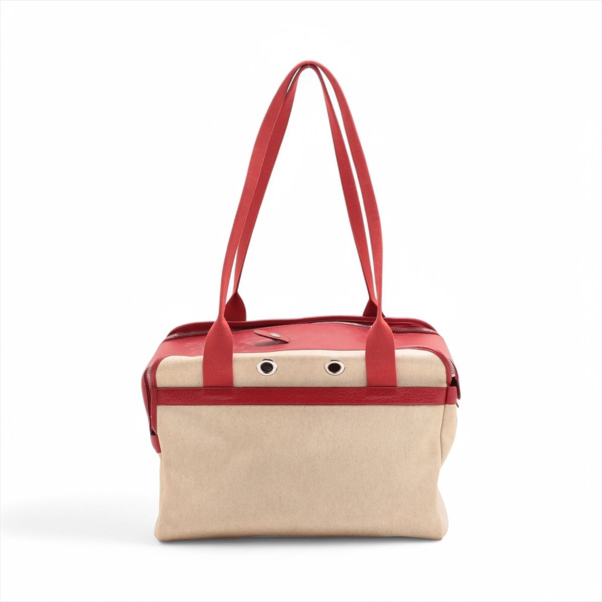 HERMES キャリーバッグ サック・ド・トランスポール・プール シアン